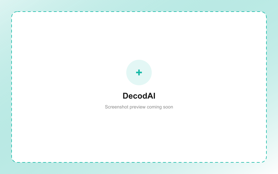 DecodAI in action