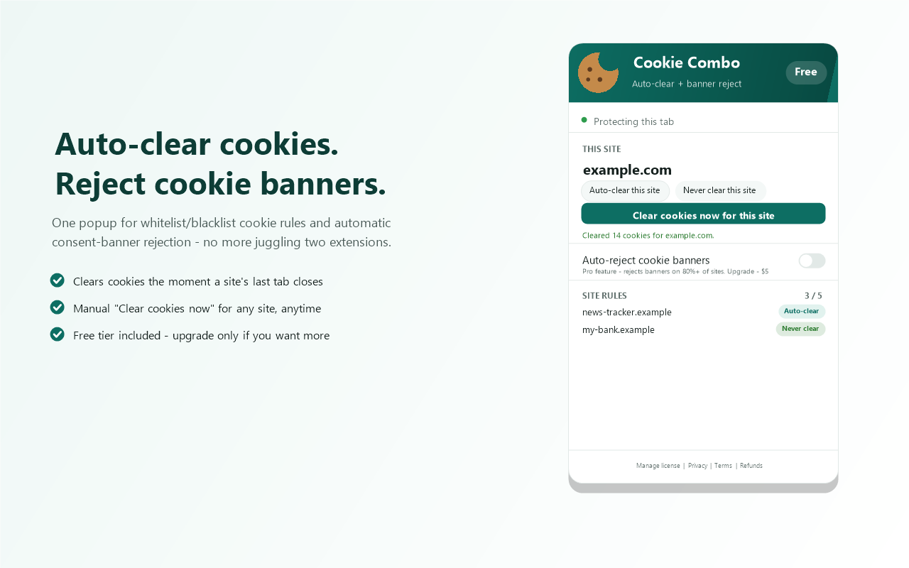 Cookie Combo in action